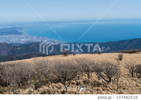 箱根元宮から見た相模湾の絶景 137482518