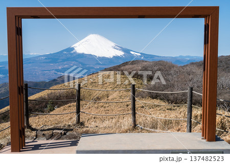 芦ノソラから見た富士山と箱根の絶景 芦ノソラから見た富士山と箱根の絶景 137482523