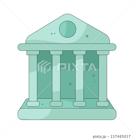 Illustration of bank 137485017