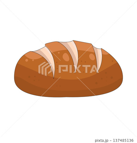 Illustration of Bread  137485136
