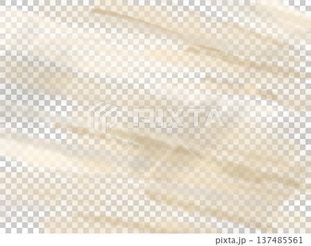 Vibrant watercolor painting with faded blue and brown 137485561