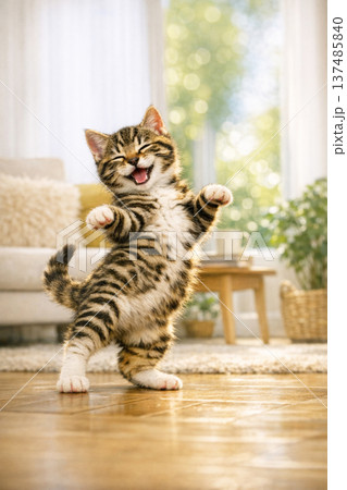 子猫のダンス 137485840