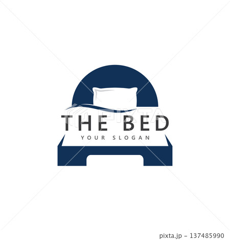 the bed logo and symbol vector the bed logo and symbol vector 137485990