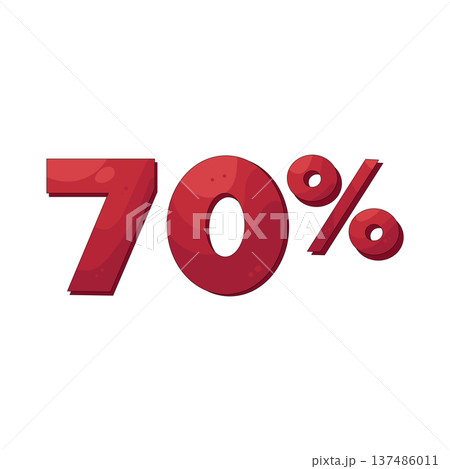 Illustration of discount Illustration of discount 137486011