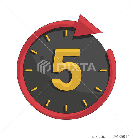 Illustration of countdown  137486014