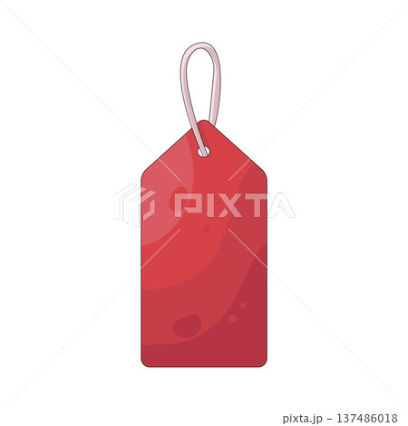 Illustration of tag Illustration of tag 137486018