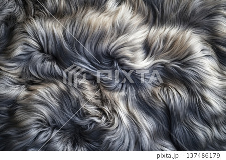 Rich Deep Brown Fur with Intricate Curls and Soft Texture for Background Rich Deep Brown Fur with Intricate Curls and Soft Texture for Background 137486179