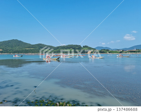 This is an island village with a view of the sea. This is an island village with a view of the sea. 137486688