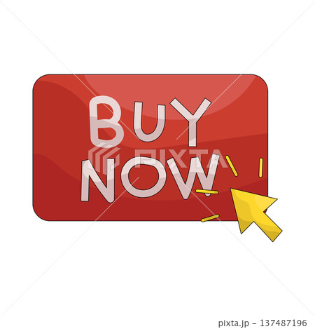 illustration of Buy now illustration of Buy now 137487196