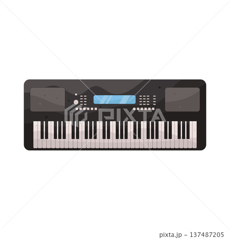 illustration of keyboard illustration of keyboard 137487205