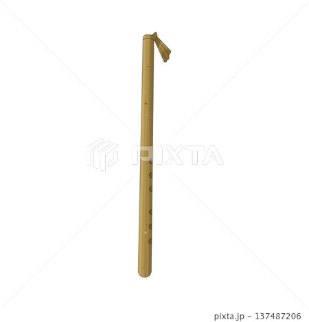 illustration of flute  137487206