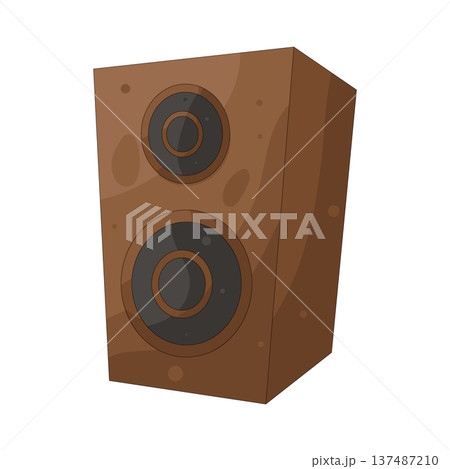 illustration of speaker illustration of speaker 137487210