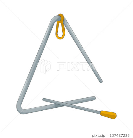 illustration of triangle illustration of triangle 137487225