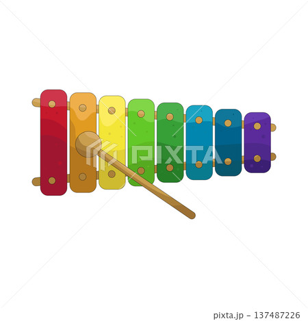 illustration of xylophone illustration of xylophone 137487226