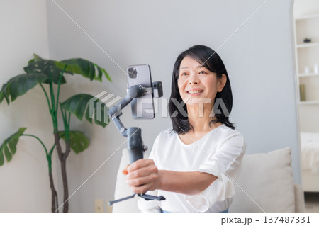 配信　ライバー　ストリーマー　動画配信　ワイヤレスマイク　撮影機材　ジンバル　マイク　動画共有配信 137487331