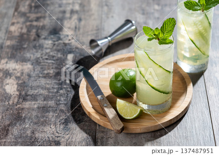 English Garden cocktail English Garden cocktail 137487951