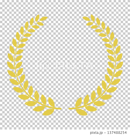 Laurel frame yellow gold 137488254