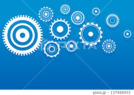 technical tool a gear wheel background for machine power 137488455