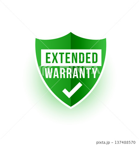certified extended warranty service label with security shielded sign certified extended warranty service label with security shielded sign 137488570