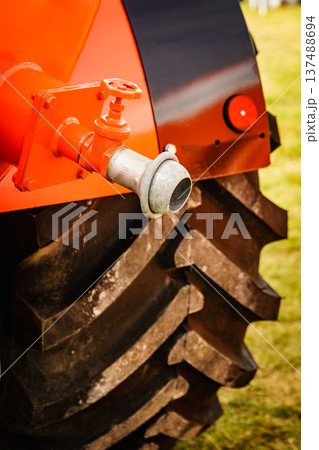 Sewage truck equipment, industrial details Sewage truck equipment, industrial details 137488694