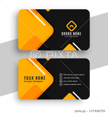 modern and sleek business identity card design for professional branding modern and sleek business identity card design for professional branding 137488795