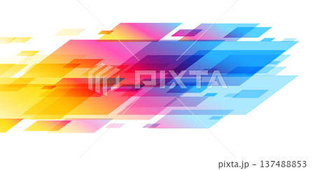 abstract and stylish cmyk color geometric background design abstract and stylish cmyk color geometric background design 137488853