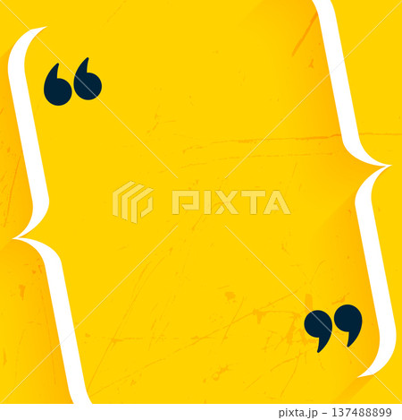 quote dialog box frame yellow template design quote dialog box frame yellow template design 137488899