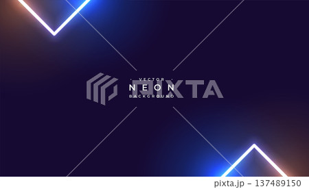 modern glowing neon LED light wallpaper for backdrop 137489150