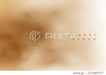 abstract dusty sandstorm cloud texture background design 137489737