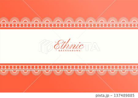 ethnic textile line design with indian inspired and elegant look ethnic textile line design with indian inspired and elegant look 137489885