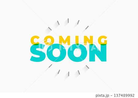 minimal style coming soon launch template for web store or page release minimal style coming soon launch template for web store or page release 137489992