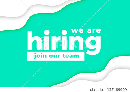 modern open hiring job advertisement poster design modern open hiring job advertisement poster design 137489999