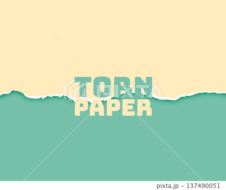 ripped notebook paper background with damage effect 137490051