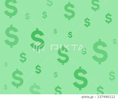 USA currency dollar pattern background design 137490112