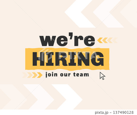 we're hiring or recruitment template for social media post we're hiring or recruitment template for social media post 137490128