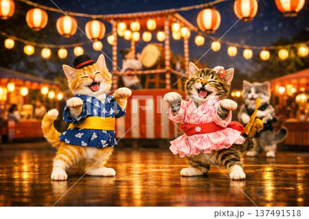 子猫の盆踊り 137491518