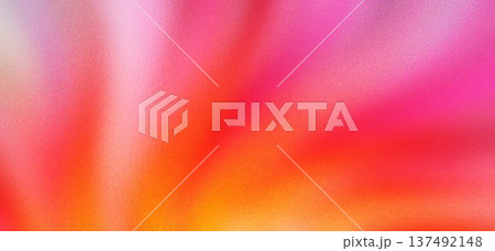 Retro Grainy Pink Orange Yellow Abstract Gradient Background Retro Grainy Pink Orange Yellow Abstract Gradient Background 137492148