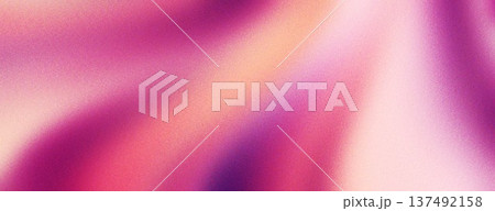 Retro Grainy Pink Purple Abstract Gradient Background 137492158