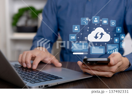 Cloud Data Synchronization and Digital Information Management System 137492331
