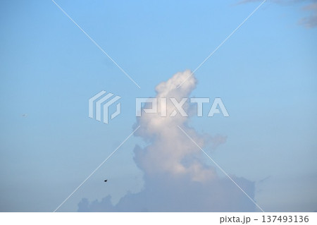 雲の形は刻々と変化する 雲の形は刻々と変化する 137493136