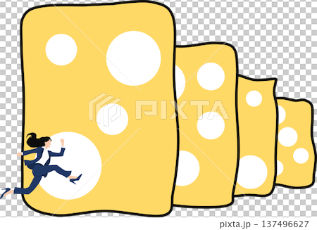 Swiss cheese model graphic illustration Swiss cheese model graphic illustration 137496627