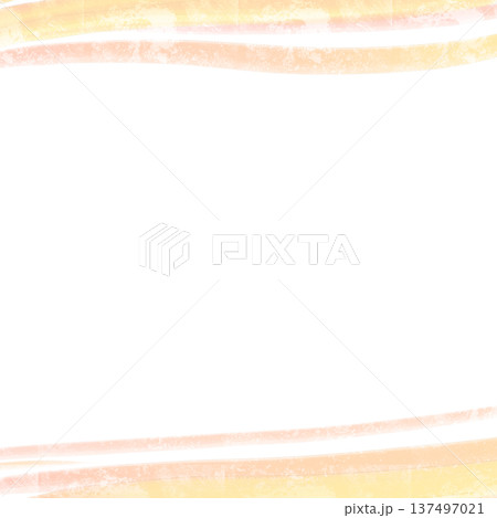 にじみ水彩の背景素材・ピンクのフレーム 137497021