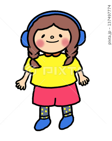 ライブ、フェス、音楽大好き女の子 137497774