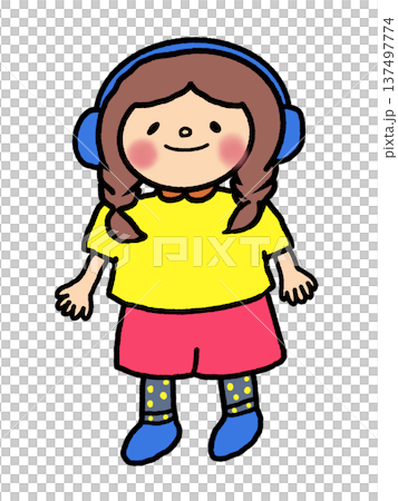 ライブ、フェス、音楽大好き女の子 137497774