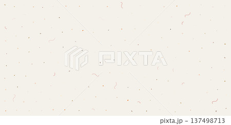 Korean rice paper texture background with beige stone tone and natural fiber speckle. Craft recycle japanese paper texture. Ideal for packaging, branding, stationery, print design. 137498713