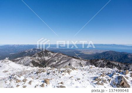 武奈ヶ岳山頂から見た景色 137499048