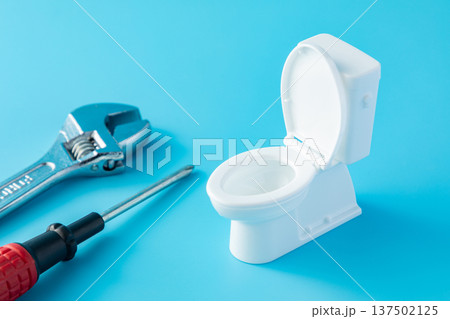 トイレのトラブルのイメージ01 トイレのトラブルのイメージ01 137502125