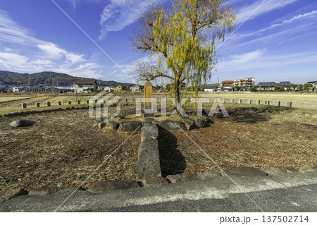 浮洲岩(藤戸岩)跡 岡山県倉敷市 浮洲岩(藤戸岩)跡 岡山県倉敷市 137502714
