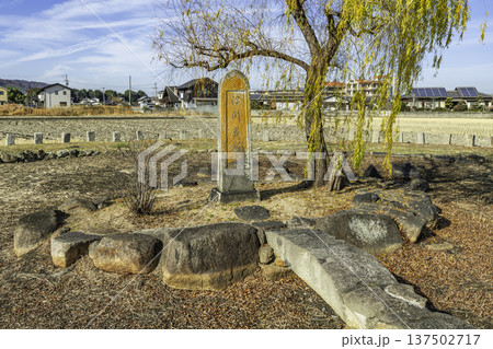 浮洲岩(藤戸岩)跡 岡山県倉敷市 浮洲岩(藤戸岩)跡 岡山県倉敷市 137502717