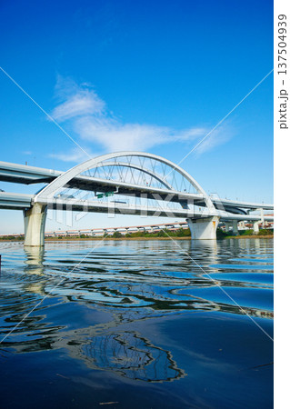 五色桜大橋と河北ジャンクション 137504939